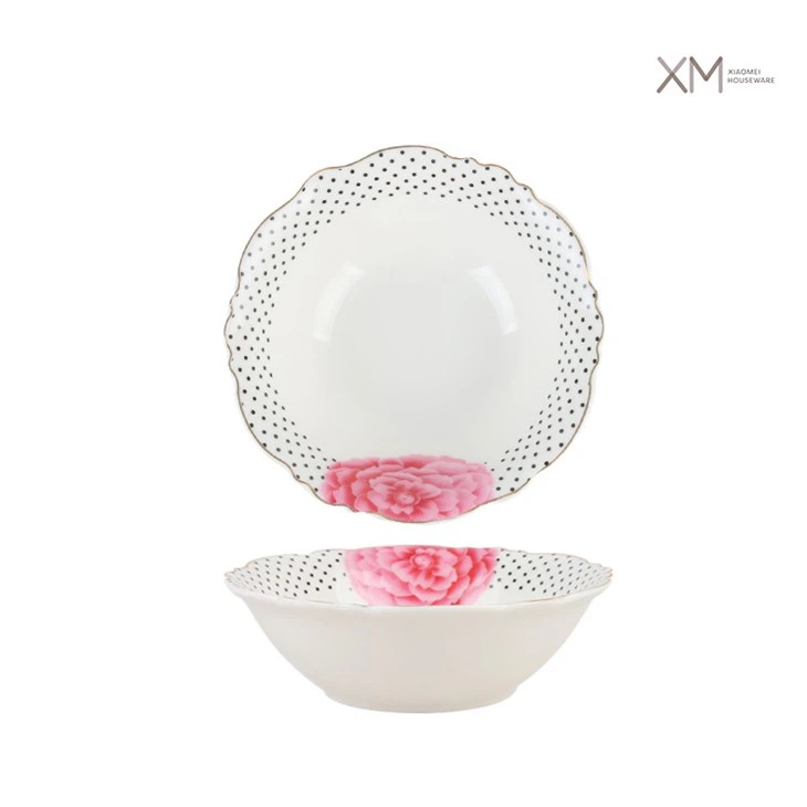 Floral Porcelain Bowl